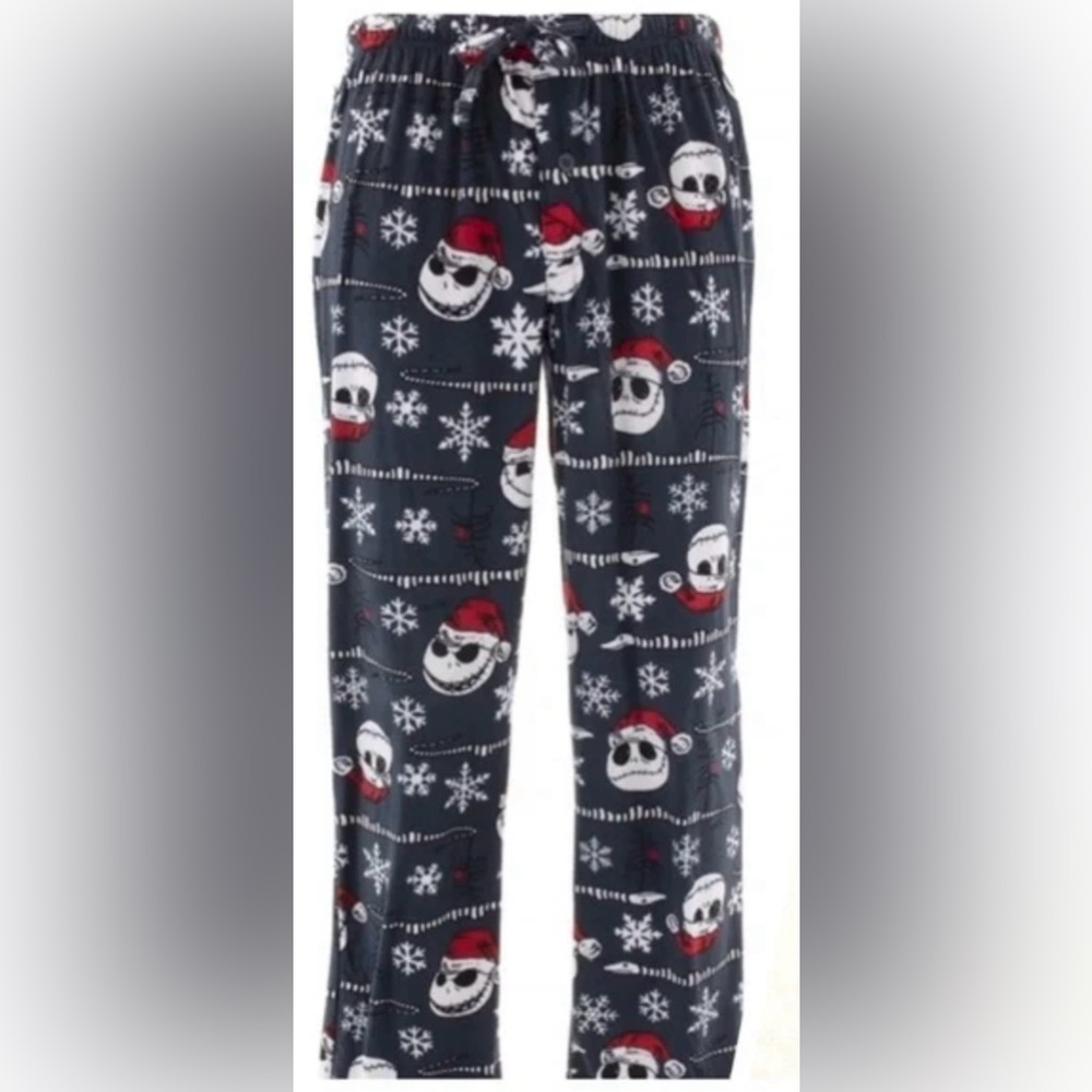 Disney Nightmare Before Christmas Mens Fleece PJ Pants NWT Size XL